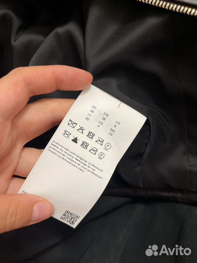 Куртка Hugo Boss натуральная кожа