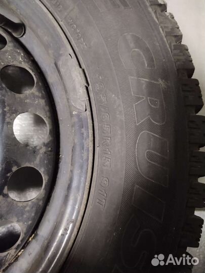 Комплект зимней резины r15 Bridgestone на дисках