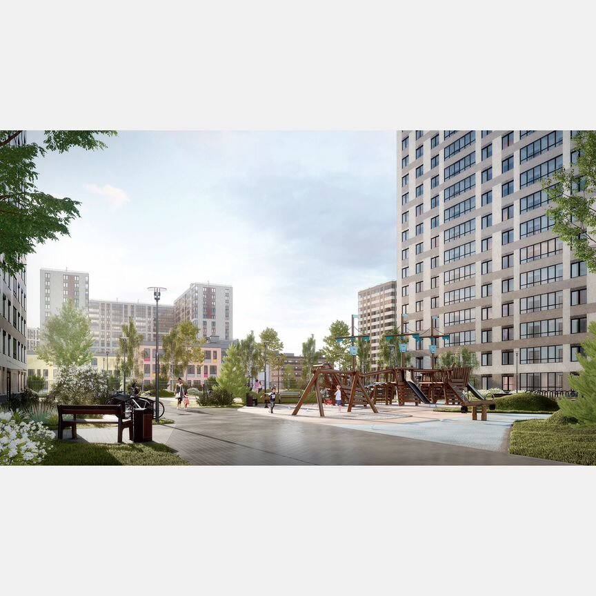 1-к. квартира, 35,4 м², 14/16 эт.