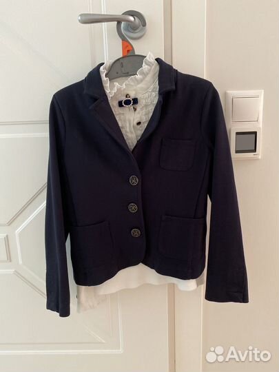 Школьный пиджак для девочек Gulliver