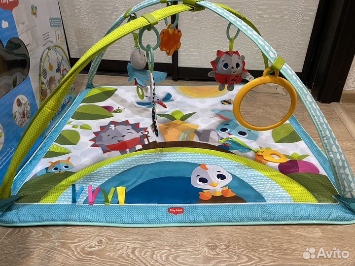 Развивающий коврик tiny love солнечная полянка