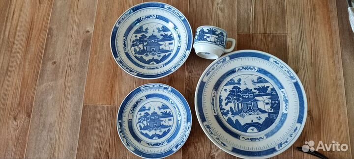 Тарелка старый Китай 