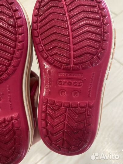 Босоножки сандалии для девочки crocs c6