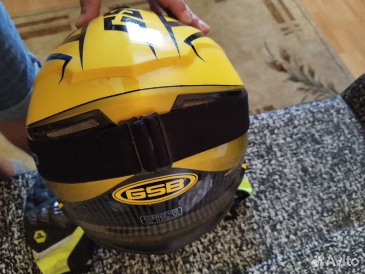 Шлем для мотокросса