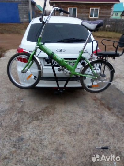 Велокрепление на фаркоп для 2 вело.Twin Ride