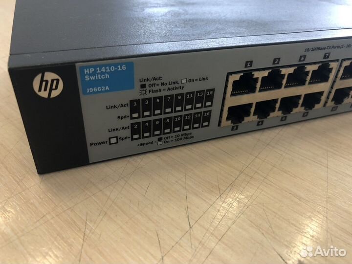 Коммутатор hp 1410