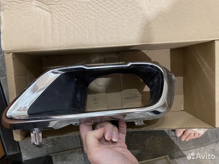 Решетка и накладки выхлоп трубы BMW X5 G05