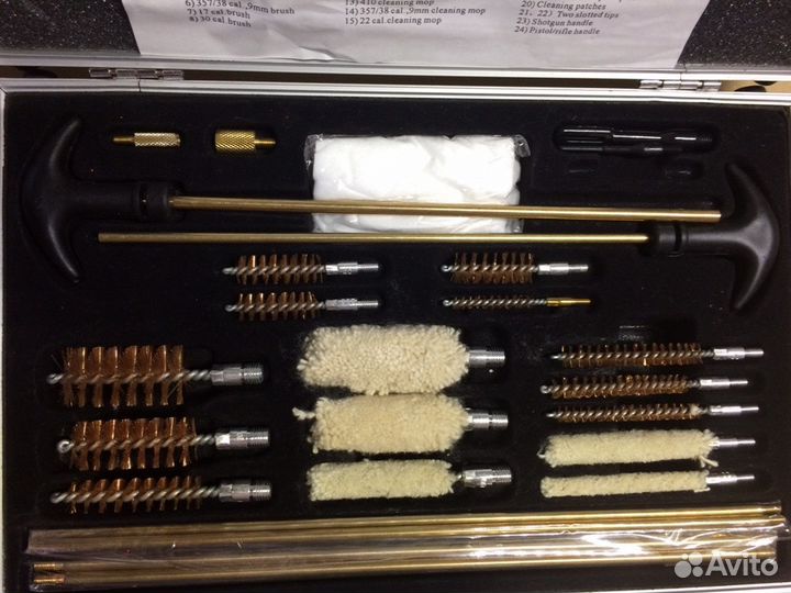 Набор шомполов для чистки