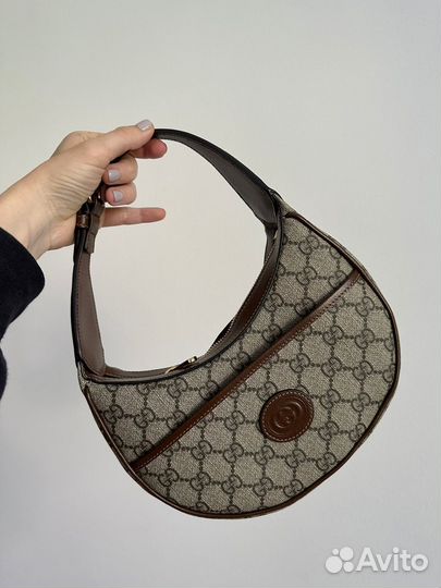 Gucci сумка Ophidia half moon оригинал