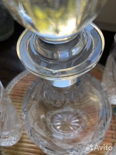 Графин хрустальный с рюмками