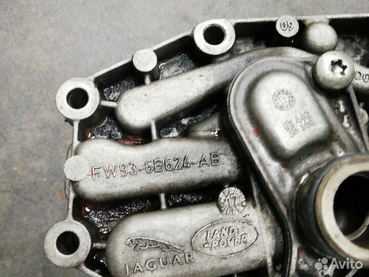 Маслоохладитель на 3л diesel на Рендж Ровер