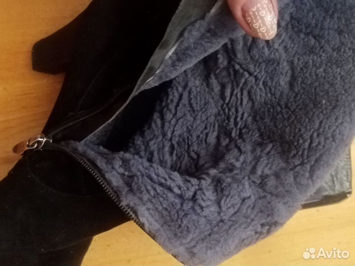 Сапоги женские зимние натуральная кожа новые 39