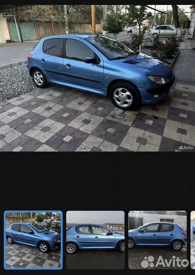 Капот пижо 206