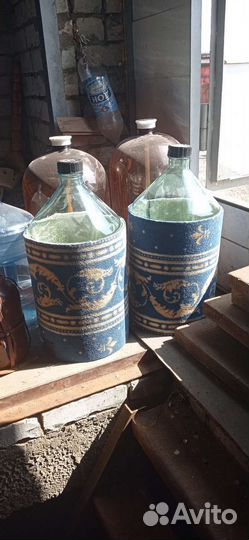 Бутыль стеклянная 20 литров