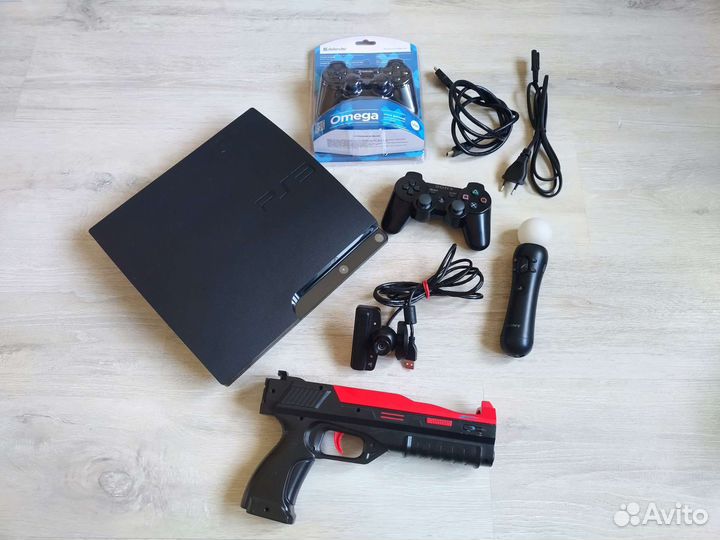 Ps3 аксессуары (Move, пушка, камера)