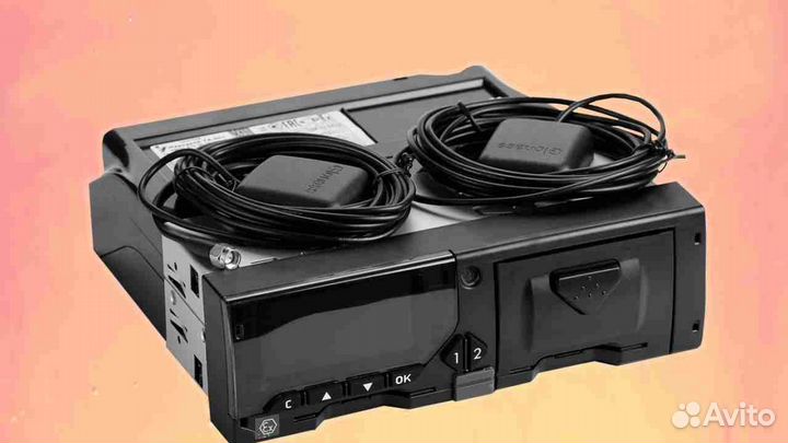 Тахограф атол Drive Smart с чипом скзи.Под ключ