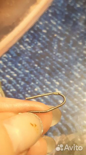 Серьги винтажные мельхиор