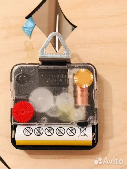 Часы ручной работы, декупаж