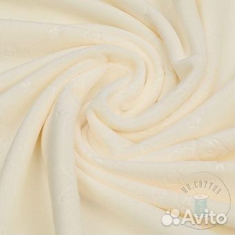 Ткань Плюш с рисунком в ассортименте