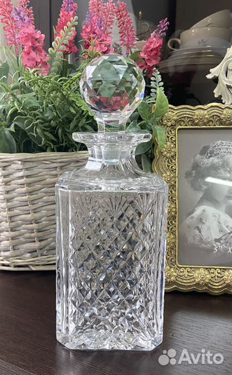 Хрустальный штоф Германия