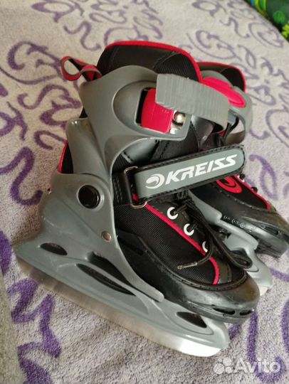 Коньки раздвижные 27-30