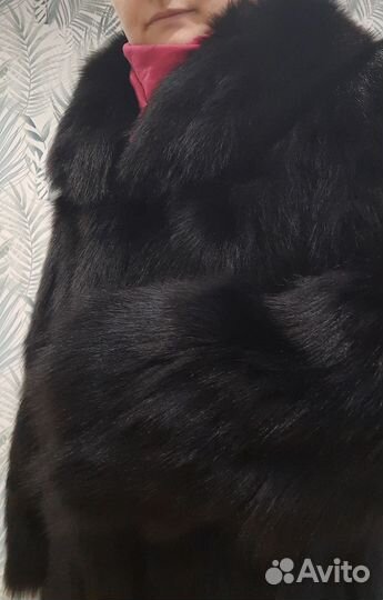 Шуба из песца