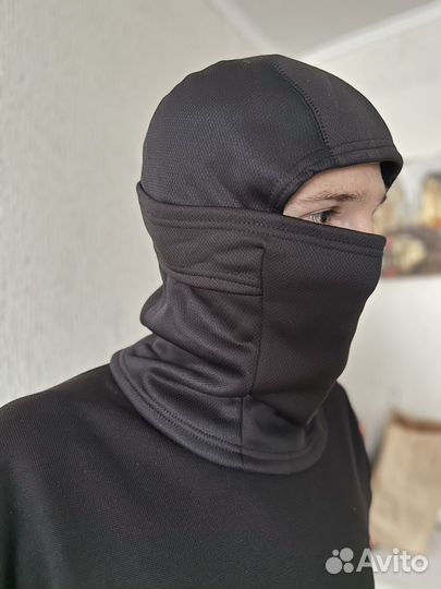 Балаклава + зимняя шапка
