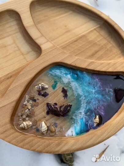 Менажница деревянная