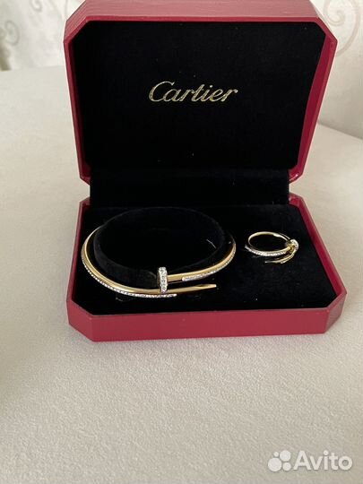 Браслет cartier гвоздь