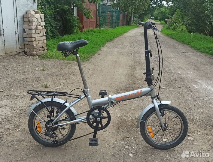 Складной скоростной велосипед actico
