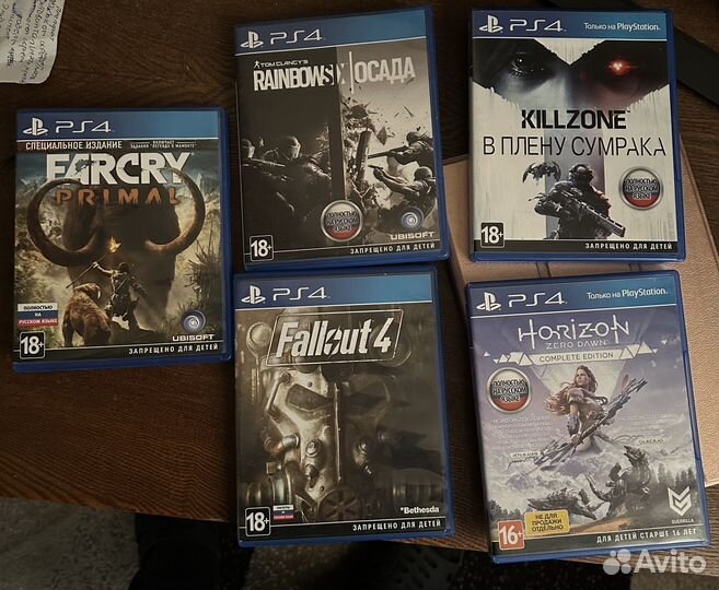 Игры для приставок ps4