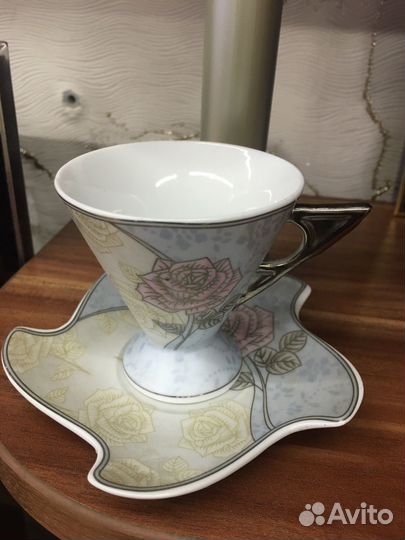 Чашка с блюдцем