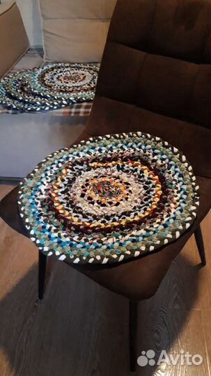 Коврики плетёные ручной работы