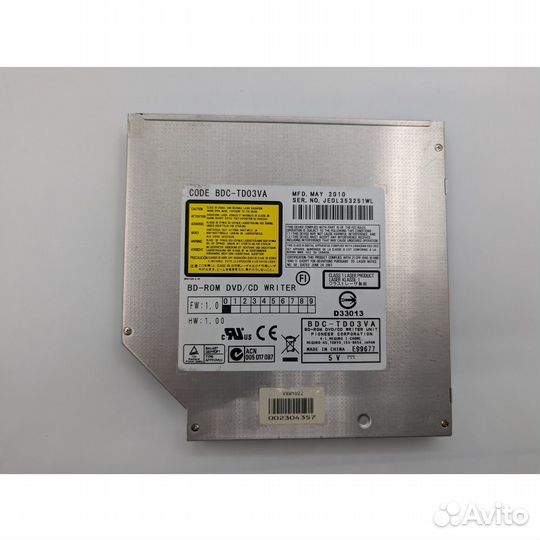 Привод Blu-Ray BDC-TD03VA, Pioneer
