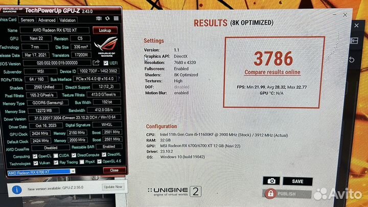Rx 6700xt MSI