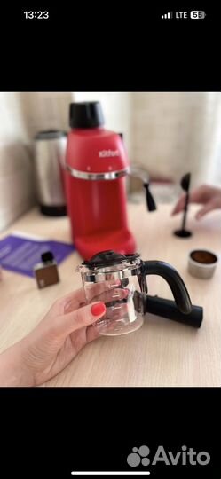 Кофеварка kitfort kt-760-2