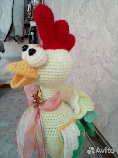 Игрушка курочка из мультика цыпленок пи