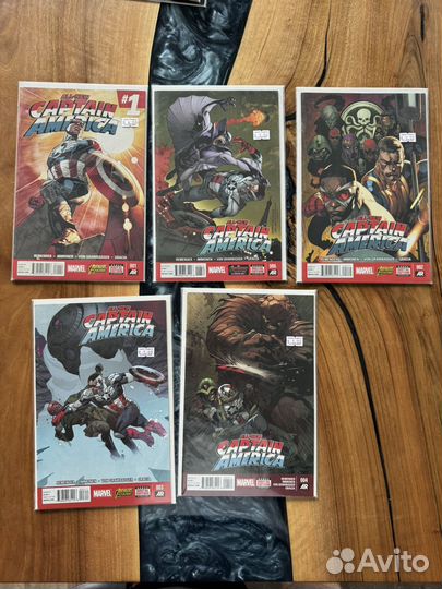 Комиксы на английском Captain America