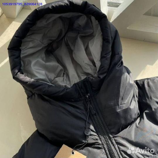 Куртки Stussy micro ripstop down parka black