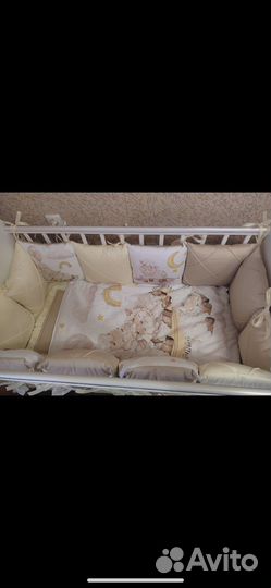 Бортики в кроватку