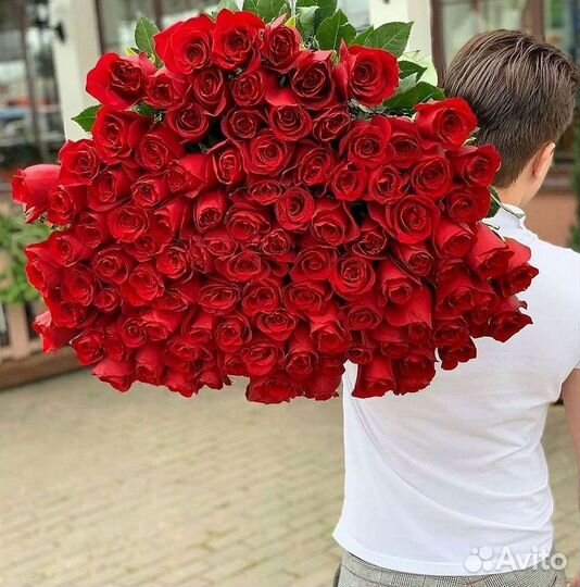 Высокие розы Гигантские розы Доставка цветов