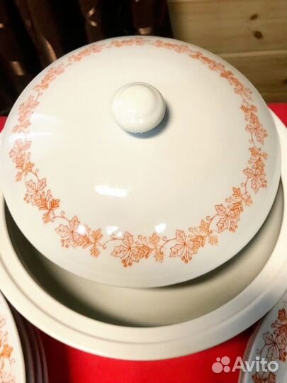 Столовый сервиз фарфор Северная Корея