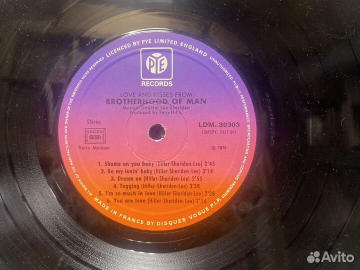 Виниловые пластинки brotherhood OF MAN