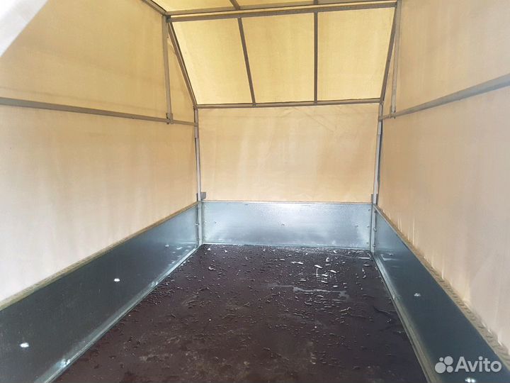 Прицеп оцинк. 2-осный 2.5х1.3 тент 1500мм