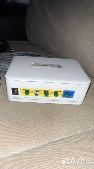 Тв приставка и роутер ростелеком