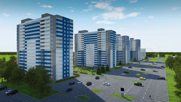 Квартира-студия, 24,7 м², 9/25 эт.