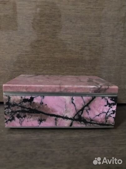 Шкатулка из родонита СССР