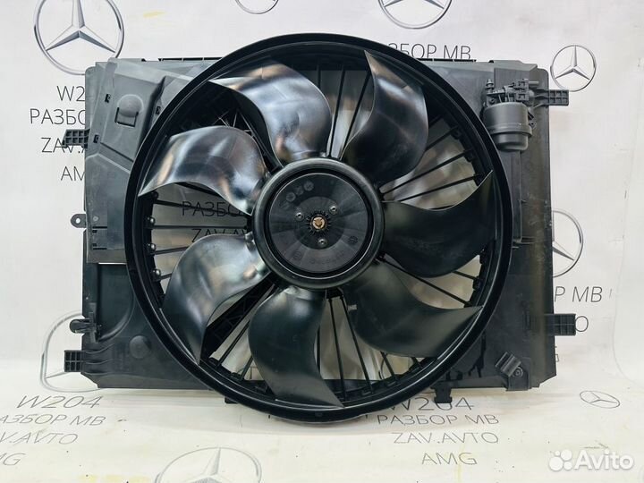 Вентилятор радиатора Mercedes W204
