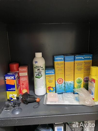 Аквариум с тумбой бу