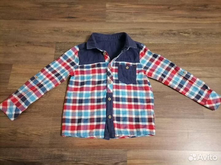 Рубашка фланель